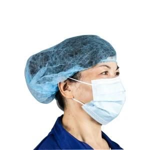 Certificated Nonwoven Breathable Disposable 3ply Custom Facemask with Elastic Ear Loop