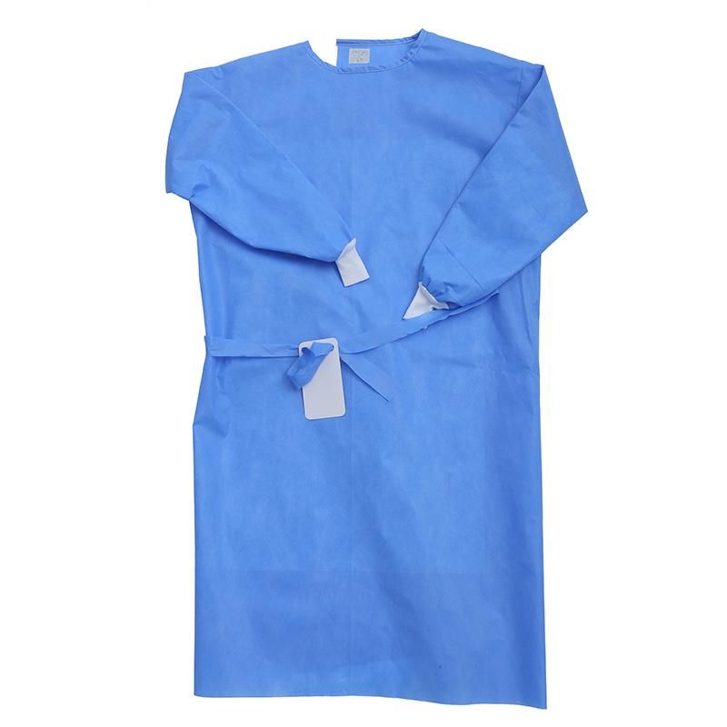 SMS Surgical Gown Disposable Non-Woven SMMS Surgical Gown