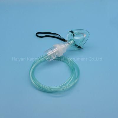 PVC Aerosol Face Mask Kit Producer Medical Device Nebulizer Mask