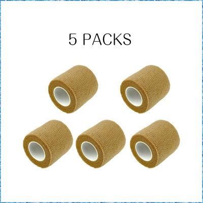 TUV Rheinland CE Flexible Waterproof Colorful Nonwoven Cohesive Bandage for Hospital