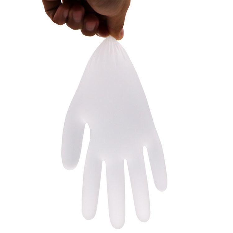 China Manufacturer PVC Vinyl Gloves Powder Free Disposable Medical Clear Vinyl Gloves