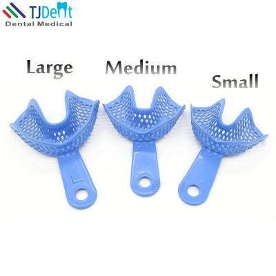 Dental Sturdy Steel Plastic Autoclavable Impression Tray (TJ-047)