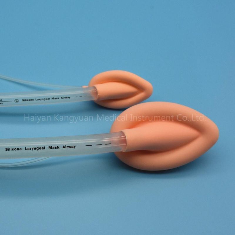 Disposable Silicone Laryngeal Mask Airway Cuffed Soft Flexible Cuff