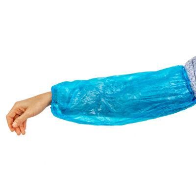 PE Plastic Oversleeve Cover/Disposable Transparent PE/CPE Plastic Oversleeve Cover Disposable Arm Sleeve Cover