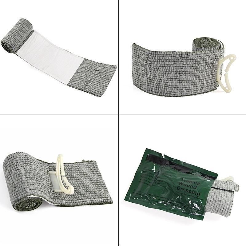 Professional Made High Standard Portable and Durable 6-Inch Trauma Emergency Bandage