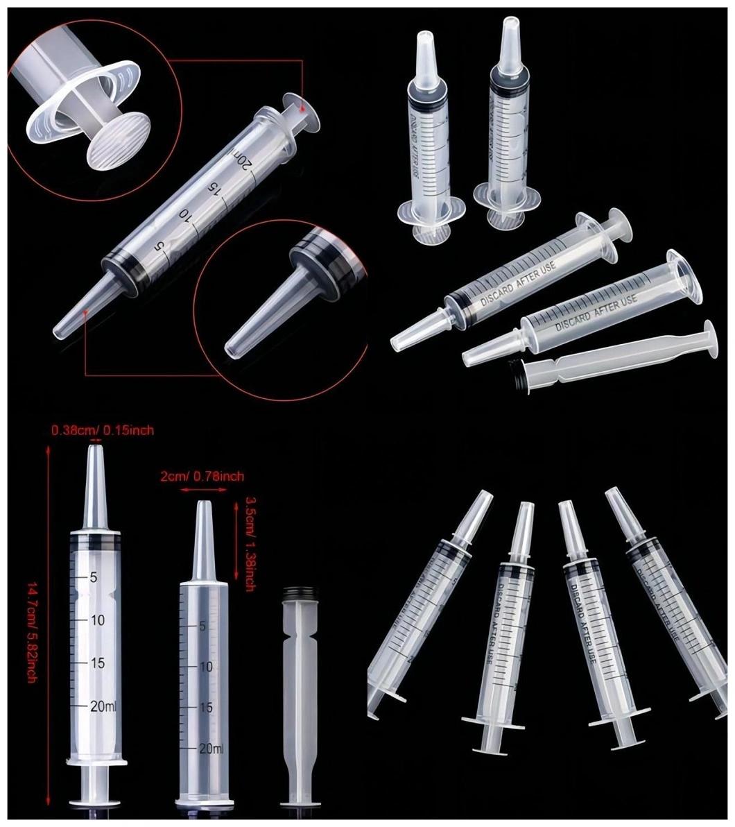 Wholesale Price Multiple Types Single Use Needleless Plastic Syringe