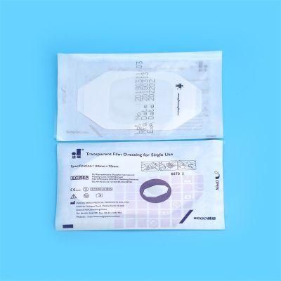 Disposable Transparent Surgical Film Dressing Incise Drape for Npwt Dressing