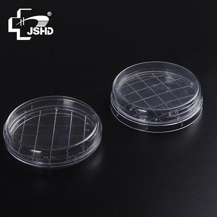 Disposable Petri Dish Plastic Sterile 90X15mm with CE