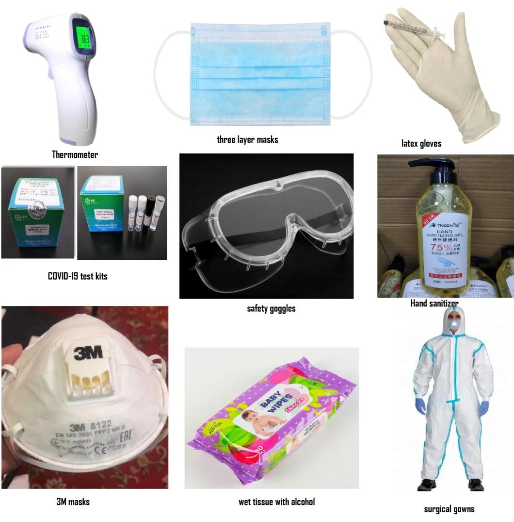 Medical Device Disposable Hospital Surgical Smooth Powdered Latex Gloves Disposable Surgical Supplies Include Eto Sterile Latex Glove and Surgical Gown
