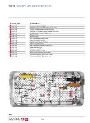 New DVR Loc Plate Surgical Instrument Set_2