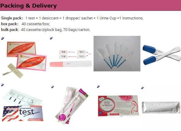 HCG Pregnancy Test Strip Home Urine Kits