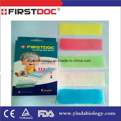 Medical Product First Doc Hot Sale Cooling Patch, Fever Cooling Patch, Cooling Gel Patch