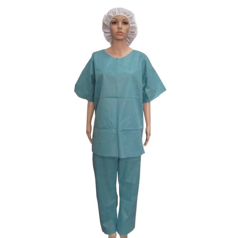 Factory Wholesale Price Sterile Disposable Hospital SMS Patient Surgical Gown