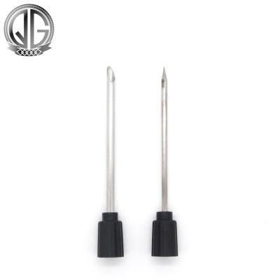 Customized Stainless Steel Needle with Rubber Base for Equipment Use