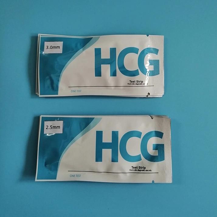 High Sensitivity CE Approved HCG Pregnancy Urine Test Strips