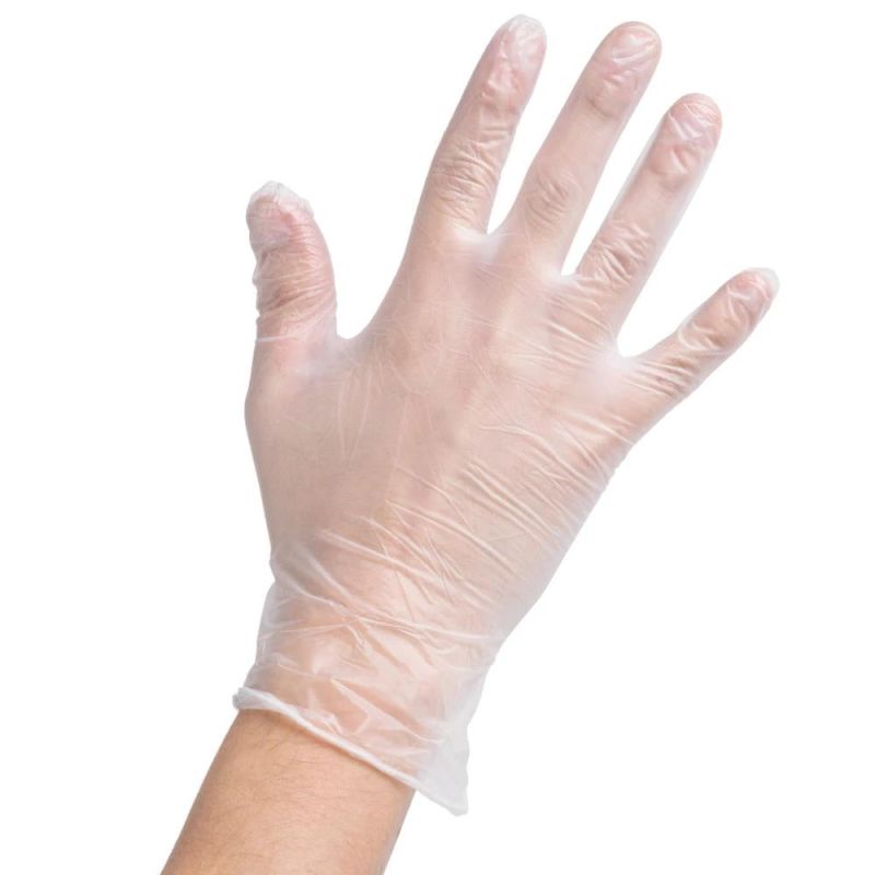 Safety Protective Powder Free Disposable Vinyl Gloves Disposable Nitrile&Vinyl Blended Gloves