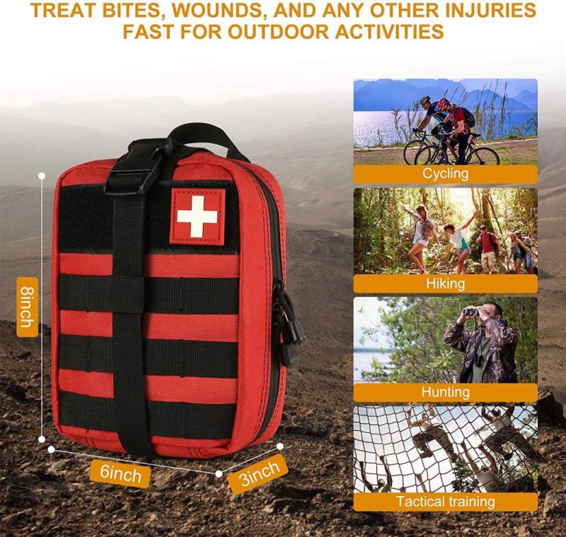 Military Style Troop Emergencies First Aid Kit Bag