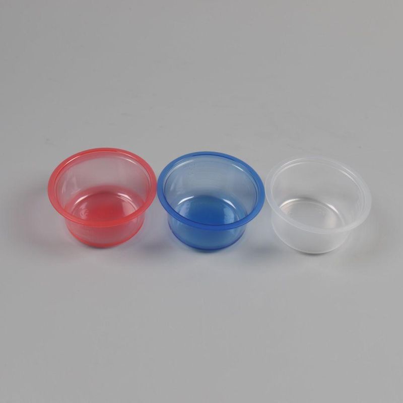 60ml PP Material Disposable Plastic Medical Measuring Cup