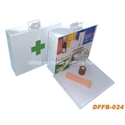 Steel Metal Medical First Aid Box Kit with Logo Printing