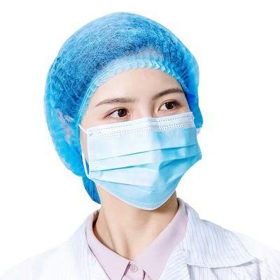 Disposable Medical PP Blue Mob Cap