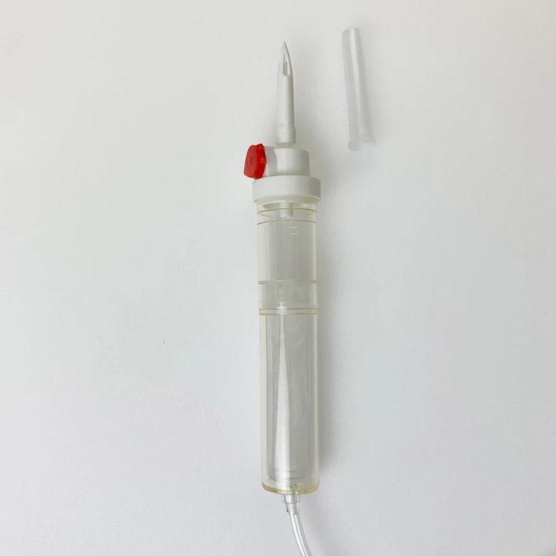 Wego Medical Disposable Blood Transfusion Set with Needle Medical Blood Giving Set