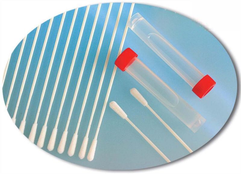 CE/FDA/Eua Vtm PCR Test with Flocked Nasopharyngeal Swab