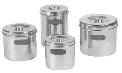 Medical Stainless Steel Hospital Surgical Gauze Jar