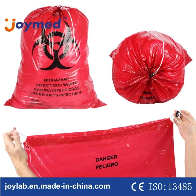 Disposable Biodegradable Biohazard Medical Waste Bag