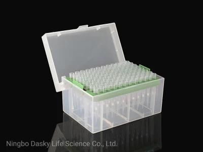 Laboratory Plastic Disposable Sterile Universal 10UL 200UL 1000UL Micro Pipette Filter Tip