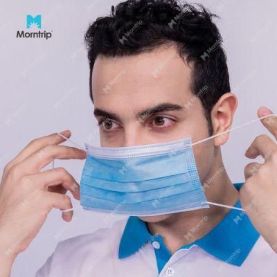 Wholesale Disposable 3ply Earloop Medical Protective Hypoallergenic Face Mask