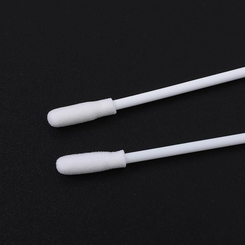 New Style Disposable Nasal Precision Cleaning Test Medical Foam Swab