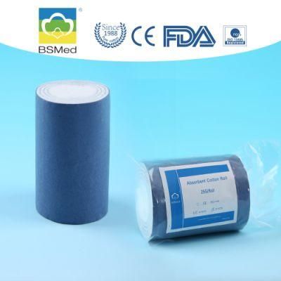 Medical Disposable Cotton Wool Roll for Wound Dressing FDA Ce ISO Certificates Factory Directly