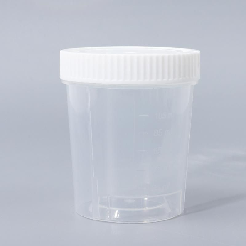 Bulk Price 105ml Stool Transparent Sterile Urine Plastic Cup