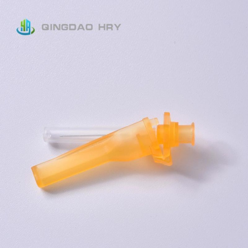 Manufacture of Disposable Medical 21g 23G 25g Safety Hypodermic Needle / Safety Needle with CE Fds ISO and 510K