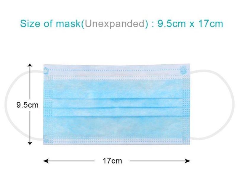 Non Woven Disposable Anti-Dust Surgical Masks