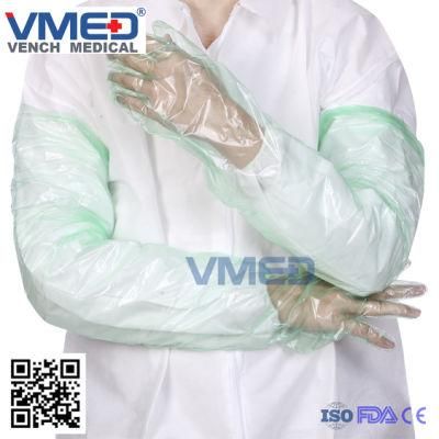 High Quality Veterinary Disposable PE Long Glove