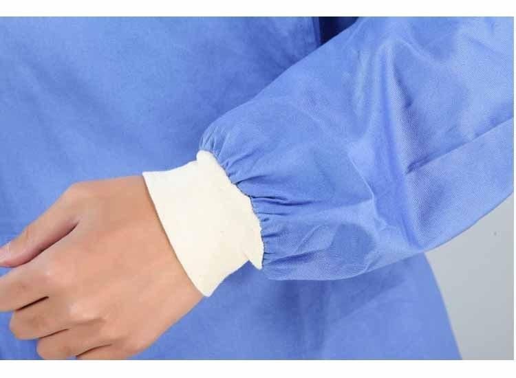 Sterile Disposable Isolation Gown Surgical Gown with AAMI Level 1 2 3 and CE Disposable Gown