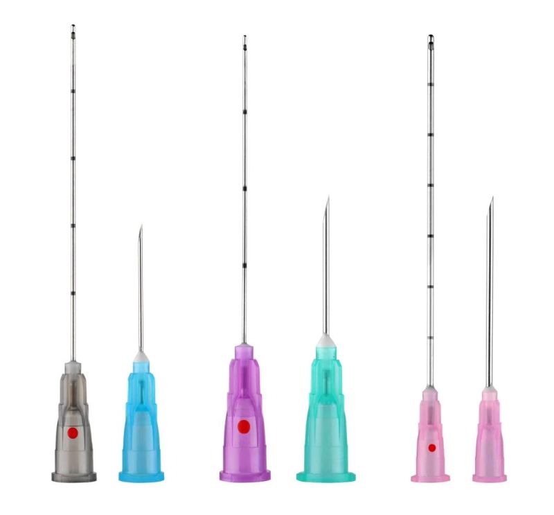 Blunt Tip Needle Micro Cannula with Punch Needle