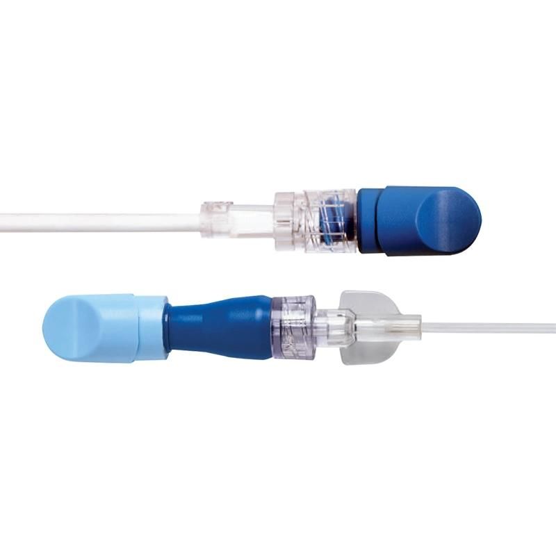 Standard Isolation Protector Syringe Stopper Blue Luer Lock Cap