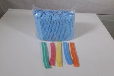 Disposable Non Woven Strip Clip Cap /Bouffant Cap Double/Single Elastic