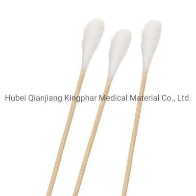 Wooden Stick Non Sterile Cotton Bubs Cotton Tipped Applicator