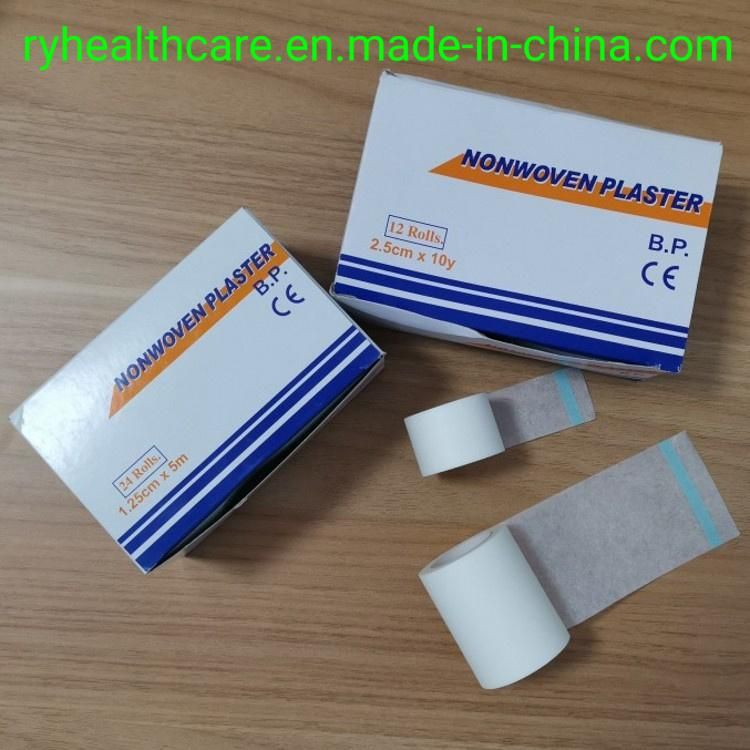 Silk Cloth Plaster Surgical Tape Hypoallergenic Silk Cloth Tape with Good Adhesive