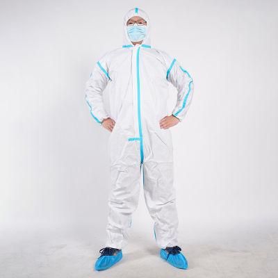 Wholesale Taped Seam Disposable Isolation Medical Protective PPE Gown/Overall/Coverall