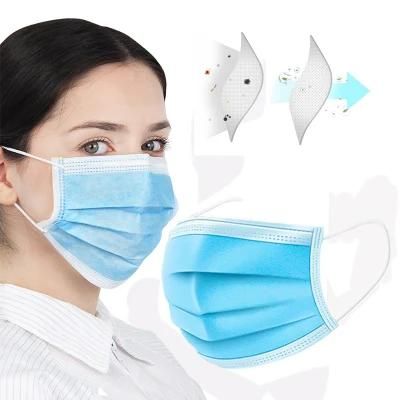 Disposable Face Mask 3 Layers Surgical Medical Face Mask Supplies in Stock