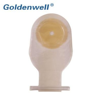 Hydrocolloid Adhesive Nonwoven Border Skin Barrier for Two-Piece Colostomy Bag