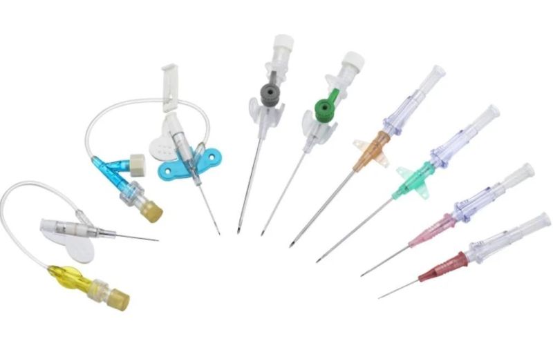 Medical Pen IV Cannula with Wings Small and Big Wings 14G-27g