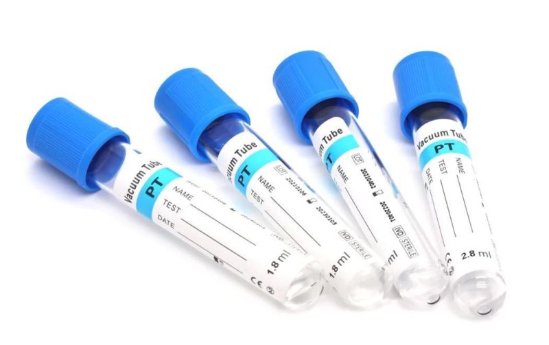 Laboratory Coagulation Test Sodium Citrate Vacuum Blood Collection PT Tube