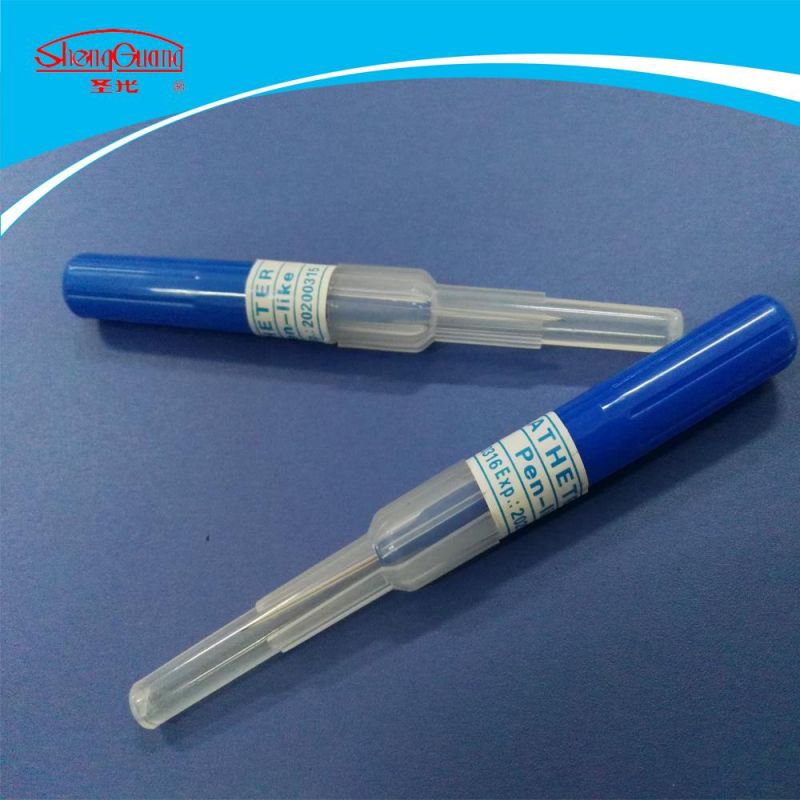 Medical Disposable IV Cannula Introvenous Cannula Pen Type IV Catheter Infusion Catheter