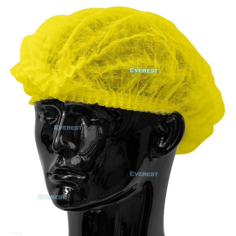 Double/Single Stitched Disposable Non Woven Mop Cap for Nursing Use