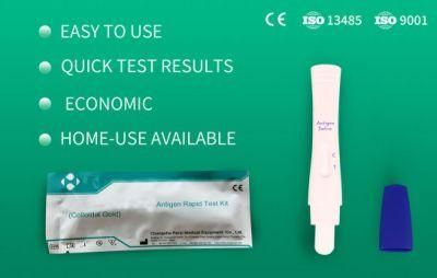 High Sensitive Rapid Diagnostic Saliva Antigen Test with CE